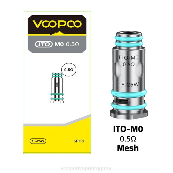 VOOPOO ITO bobinas (5 piezas) ito-m0 42FL586 VOOPOO Drag Precio Uruguay