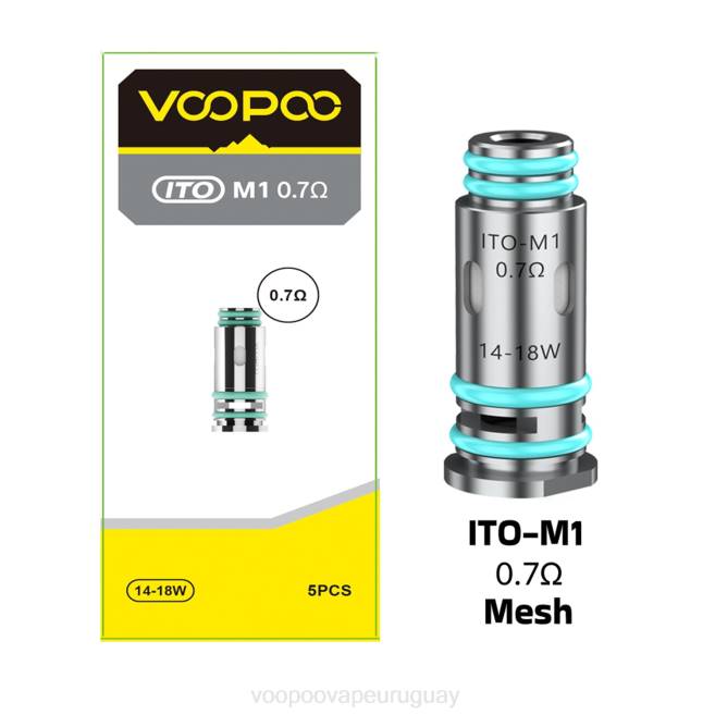 VOOPOO ITO bobinas (5 piezas) ito-m0 42FL586 VOOPOO Drag Precio Uruguay