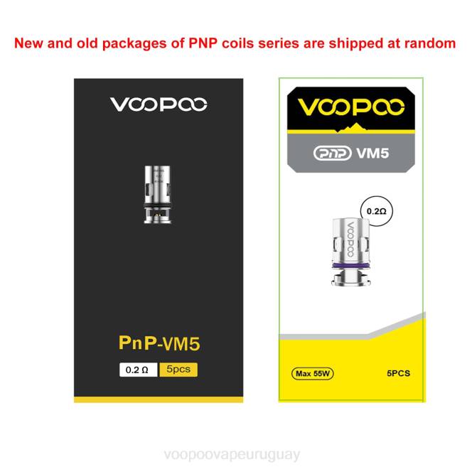 VOOPOO PNP bobinas (5 piezas) pnp-c1 42FL584 VOOPOO Vape Precio