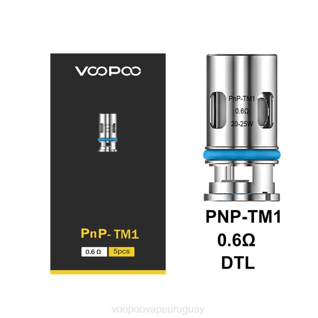 VOOPOO PNP bobinas (5 piezas) pnp-tm1 42FL593 VOOPOO Vape Montevideo
