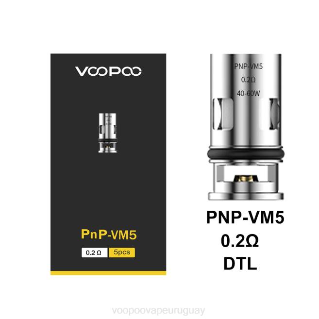 VOOPOO PNP bobinas (5 piezas) pnp-vm5 42FL599 VOOPOO Vape Amazon