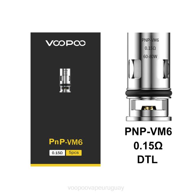 VOOPOO PNP bobinas (5 piezas) pnp-vm6 42FL600 VOOPOO Vape Price