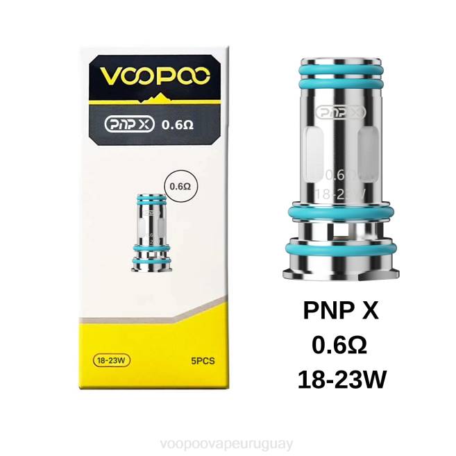 VOOPOO PNP bobinas (5 piezas) pnp x 0,6 ohmios 42FL608 VOOPOO Argus Precio