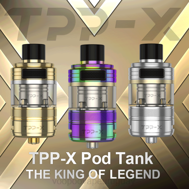 VOOPOO TPP X tanque de vaina arcoíris 42FL514 VOOPOO Vape Precio