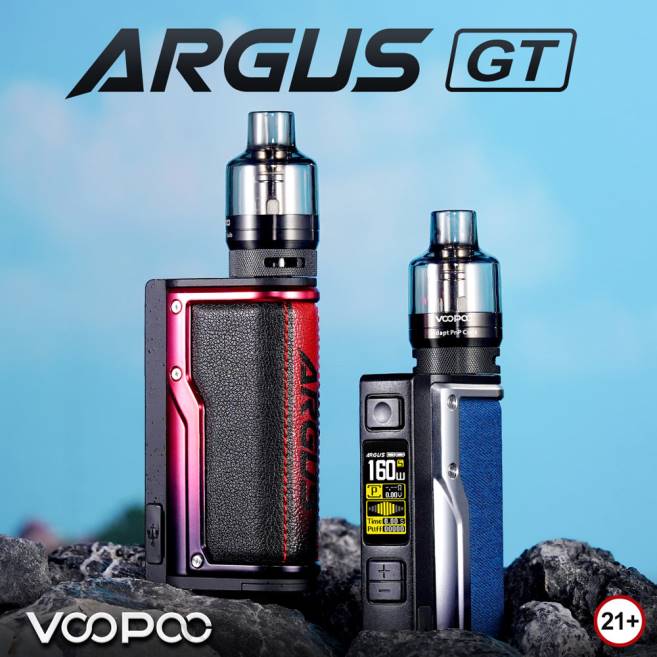 VOOPOO ARGUS GT kit de modificación de caja azul negro 42FL13 VOOPOO Vape Montevideo
