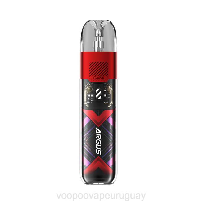 VOOPOO ARGUS P1S vaina rojo cibernético 42FL82 VOOPOO Vape Uruguay
