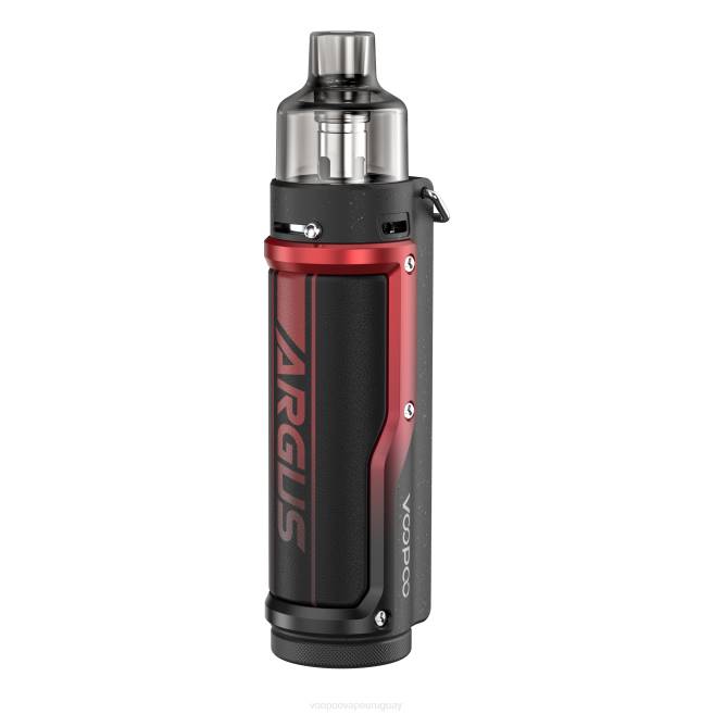 VOOPOO ARGUS PRO kit de modificación de cápsulas cuero litchi rojo 42FL23 VOOPOO Vape Montevideo