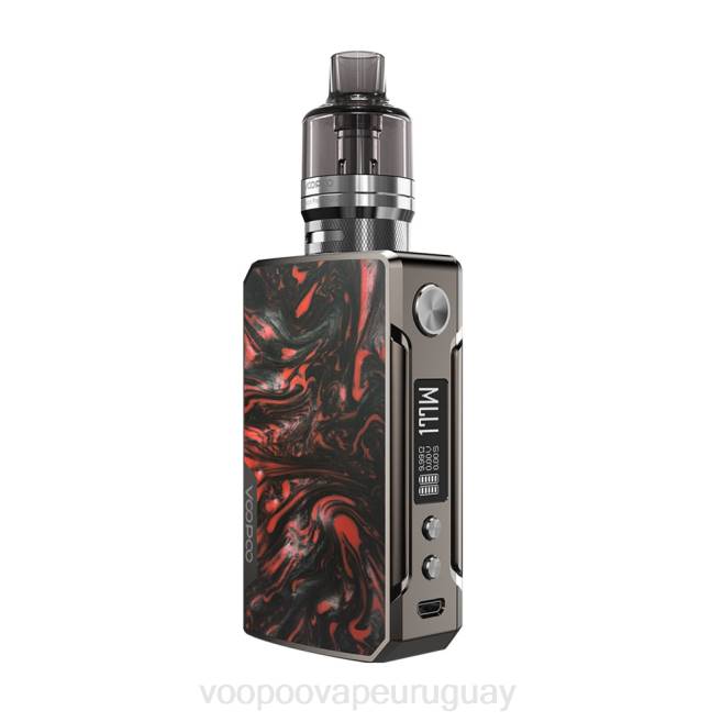 VOOPOO DRAG 2 actualizar edición platino-escarlata 42FL322 VOOPOO Vape Uruguay