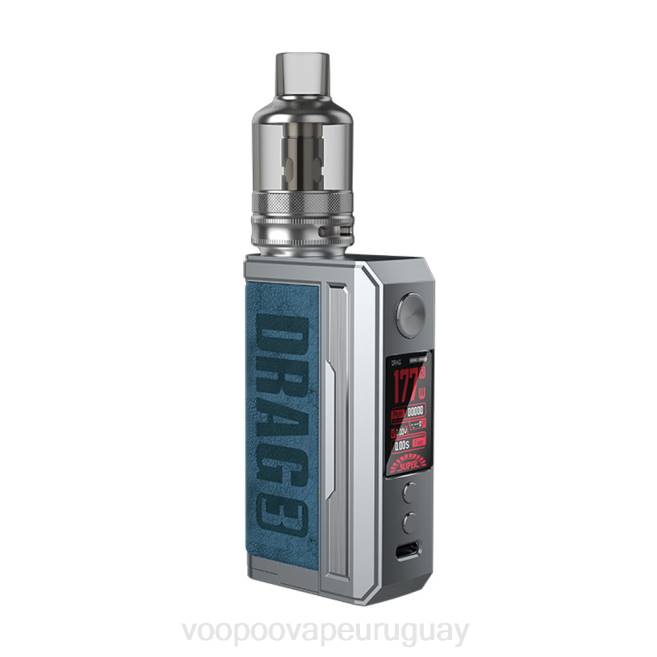 VOOPOO DRAG 3 kit de modificación de caja azul de Prusia 42FL252 VOOPOO Vape Uruguay