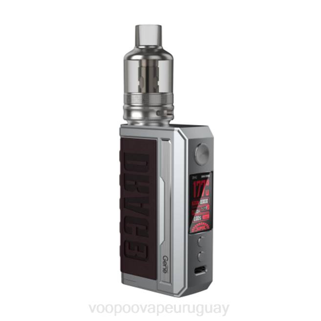 VOOPOO DRAG 3 kit de modificación de caja café marrón 42FL253 VOOPOO Vape Montevideo