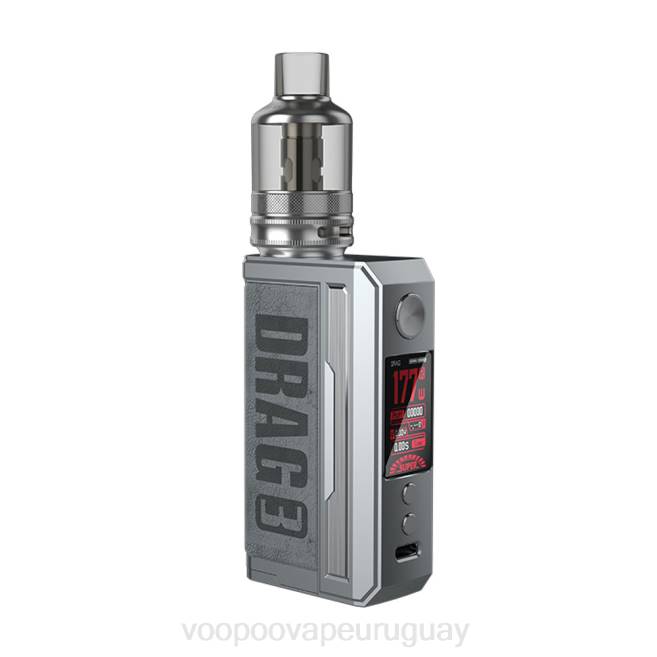 VOOPOO DRAG 3 kit de modificación de caja gris ahumado 42FL155 VOOPOO Precio Uruguay