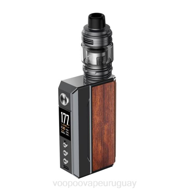 VOOPOO DRAG 4 equipo pistola de metal + palo de rosa 42FL164 VOOPOO Vape Precio