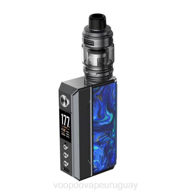 VOOPOO DRAG 4 equipo pistola metal + azul océano 42FL146 VOOPOO Drag Precio Uruguay