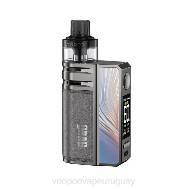 VOOPOO DRAG E60 kit de cápsulas metal gris 42FL189 VOOPOO Vape Amazon