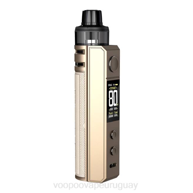 VOOPOO DRAG H80S kit de cápsulas dorado 42FL243 VOOPOO Vape Montevideo