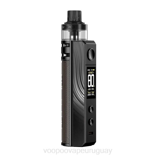 VOOPOO DRAG H80S kit de cápsulas obsidiana negra 42FL246 VOOPOO Drag Precio Uruguay