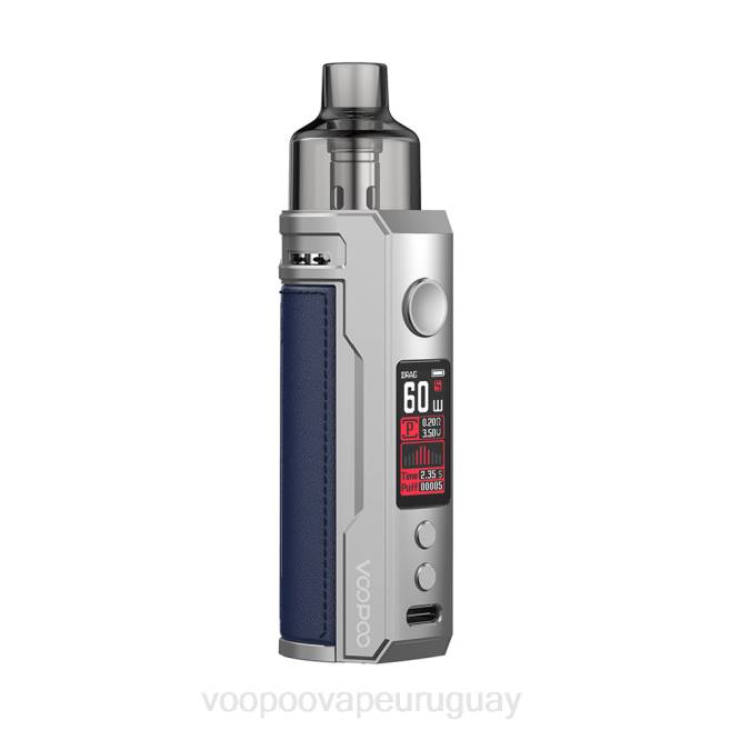 VOOPOO DRAG S kit de modificación de cápsulas azul plateado 42FL203 VOOPOO Vape Montevideo