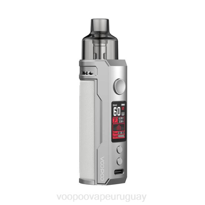 VOOPOO DRAG S kit de modificación de cápsulas blanco plateado 42FL201 VOOPOO Uruguay