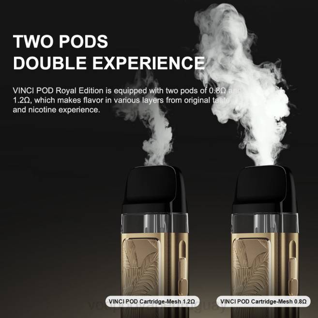 VOOPOO VINCI POD edición real hoja de oro 42FL343 VOOPOO Vape Montevideo