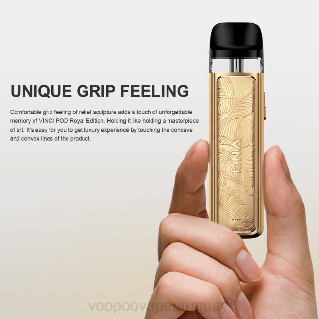 VOOPOO VINCI POD edición real hoja de oro 42FL343 VOOPOO Vape Montevideo