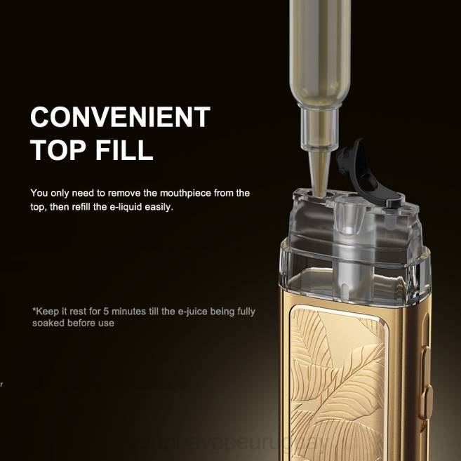VOOPOO VINCI POD edición real hoja de oro 42FL343 VOOPOO Vape Montevideo